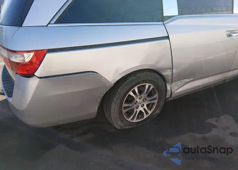 2012 Honda Odyssey Ex-L from USA, damaged, VIN 5FNRL5H69CB003246